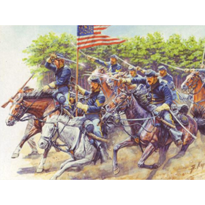 MASTER BOX 1/35 figure  “8th Pennsylvania Cavalry, 89th Regiment Pennsylvanian Volunteers, Battle of Chancellorsville, May, 2nd, 1863.
